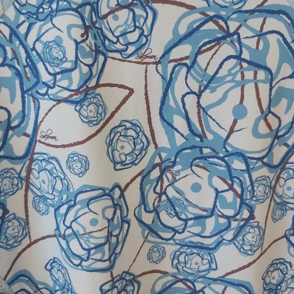 SALOMON | Women's Tank Top Blue Size Medium - Picture 5 of 8